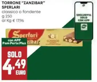 Panorama Torrone "zanzibar" sperlari offerta