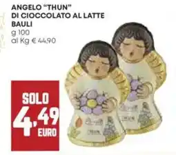 Panorama Angelo "thun" di cioccolato al latte bauli offerta