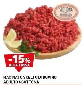 DPiù Macinato scelto di bovino adulto scottona offerta