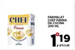 Extra Supermercati Parmalat chef panna da cucina offerta