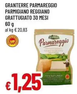 Famila Granterre parmareggio parmigiano reggiano grattugiato 30 mesi offerta