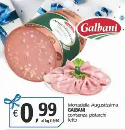 Alter Discount Mortadella Augustissima GALBANI cor/senza pistacchi offerta