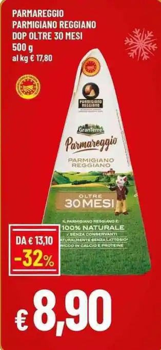 Famila Parmareggio parmigiano reggiano dop oltre 30 mesi offerta
