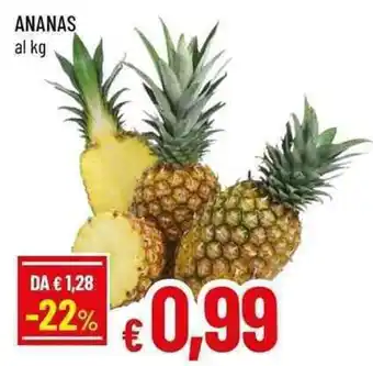 Famila Ananas al kg offerta