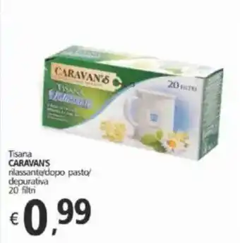 Alter Discount Tisana CARAVANS rilassante dopo pasto depurativa offerta