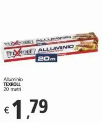 Alter Discount Alluminio TEXROLL 20 metri offerta