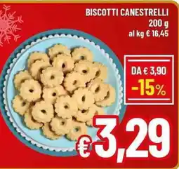 Famila Biscotti canestrelli offerta