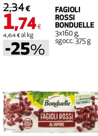 Coop Superstore Fagioli rossi BONDUELLE offerta