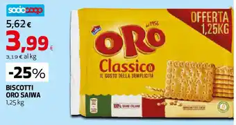 Coop Superstore Biscotti oro saiwa offerta