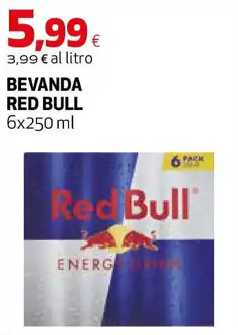 Coop Superstore Bevanda red bull offerta