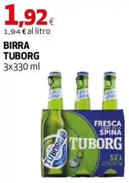 Coop Superstore Birra tuborg offerta