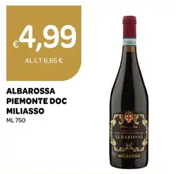 Ekom Albarossa piemonte doc miliasso offerta