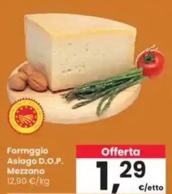 Interspar Formaggio Asiago D.O.P. Mezzano offerta