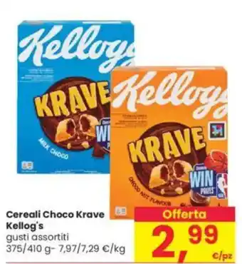 Interspar Cereali Choco Krave Kellog's offerta