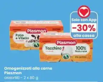 Interspar Omogenizzati alla carne Plasmon offerta