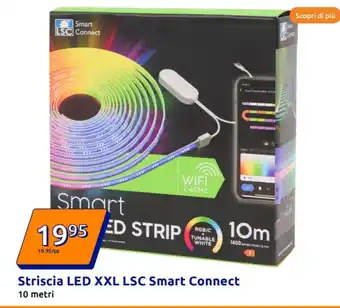 Action Striscia led xxl lsc smart connect offerta