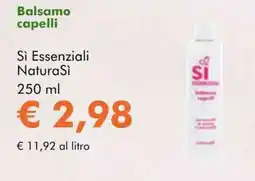 NaturaSì Balsamo capelli Sì Essenziali Natura Si offerta