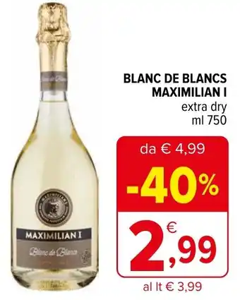 Iperal Blanc de blancs MAXIMILIAN I offerta