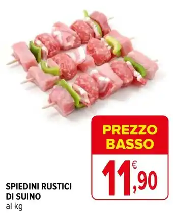 Iperal Spiedini rustici di suino offerta