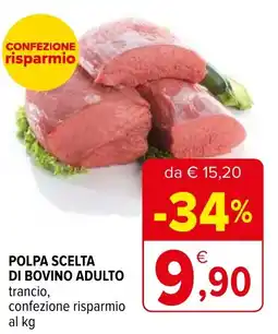 Iperal Polpa scelta di bovino adulto offerta