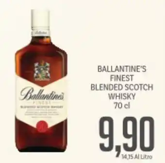 Supermercati Piccolo Ballantine's finest blended scotch whisky offerta