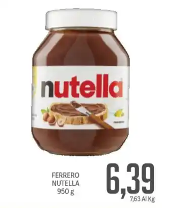 Supermercati Piccolo Ferrero nutella offerta