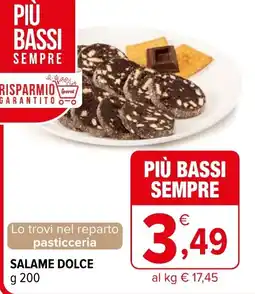 Iperal Salame dolce offerta