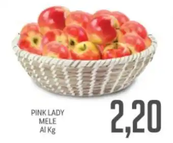 Supermercati Piccolo Pink lady mele al kg offerta