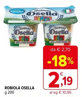 Iperal Robiola OSELLA offerta