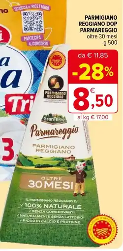 Iperal Parmigiano reggiano dop parmareggio GranTerre offerta