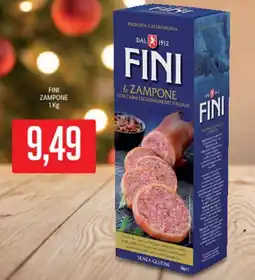 Supermercati Piccolo Fini zampone offerta