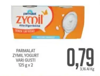 Supermercati Piccolo Parmalat zymil yogurt vari gusti offerta