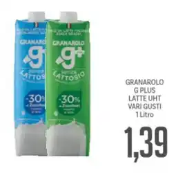 Supermercati Piccolo Granarolo g plus latte uht vari gusti offerta