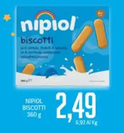 Supermercati Piccolo Nipiol biscotti offerta