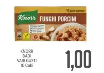 Supermercati Piccolo Knorr dadi vari gusti 10 cubi offerta