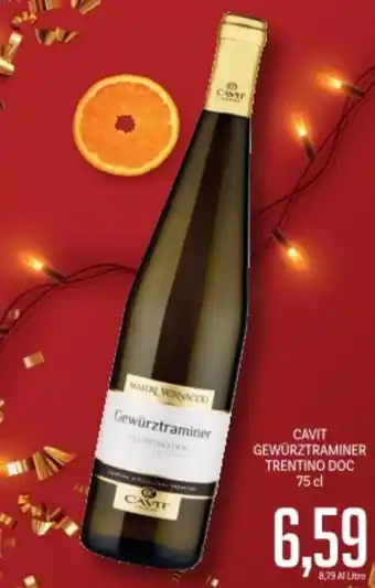 Supermercati Piccolo Cavit gewürztraminer trentino doc offerta