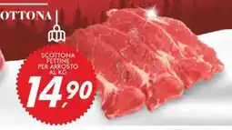 Coop Master Alleanza 3.0 Scottona fettine per arrosto al kg offerta