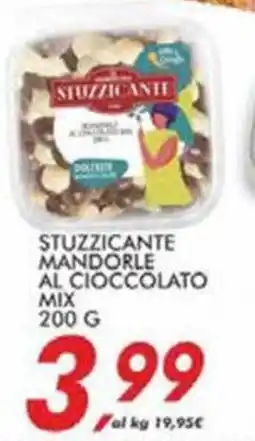 Coop Master Alleanza 3.0 Stuzzicante mandorle al cioccolato mix offerta