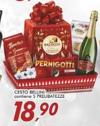 Coop Master Alleanza 3.0 Cesto bellini contiene 5 prelibatezze offerta