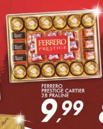 Coop Master Alleanza 3.0 Ferrero prestige cartier 28 praline offerta