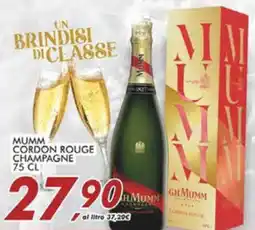 Coop Master Alleanza 3.0 Mumm cordon rouge champagne offerta