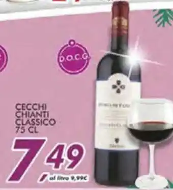 Coop Master Alleanza 3.0 Cecchi chianti classico offerta