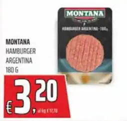 Coop Master Alleanza 3.0 Montana hamburger argentina offerta