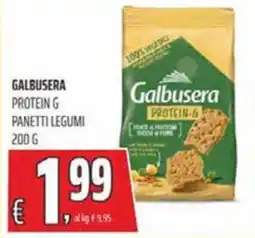 Coop Master Alleanza 3.0 Galbusera protein g panetti legumi offerta