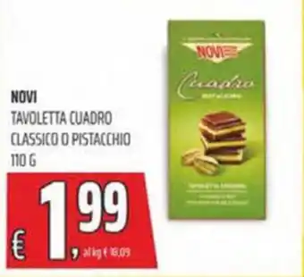 Coop Master Alleanza 3.0 Novi tavoletta cuadro classico o pistacchio offerta