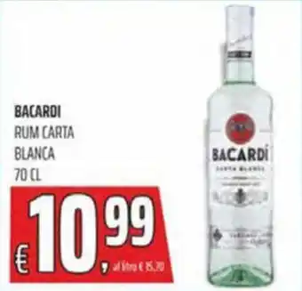 Coop Master Alleanza 3.0 Bacardi rum carta blanca offerta