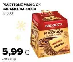 Oasi Panettone maxiciok caramel BALOCCO offerta