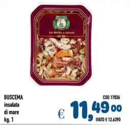 Del Prete Distribuzioni Buscema insalata di mare offerta