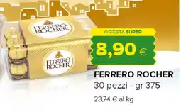 Oasi Ferrero rocher offerta