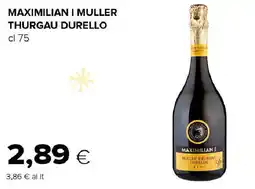 Oasi Maximilian i muller thurgau durello offerta